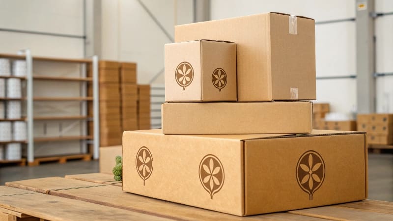 A simple but elegant custom-printed [paperboard](https://wansapackaging.com/what-is-cardboard/)<sup id=