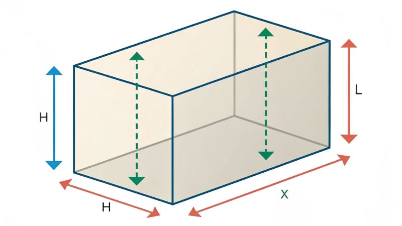How do you write dimensions for length, width, and height? - wansapackaging