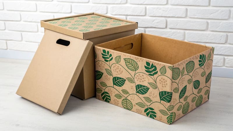 Keeping Premium Product Boxes for Storage and Resale A neat shelf showing several premium product boxes, like for a smartphone and a watch, being kept for storage.