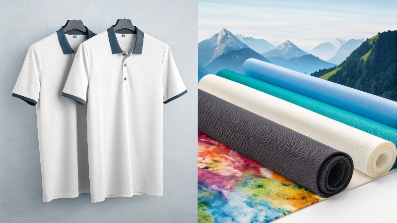 Disadvantages of Sublimation Printing A failed sublimation print on a dark cotton shirt, looking faded and dull.