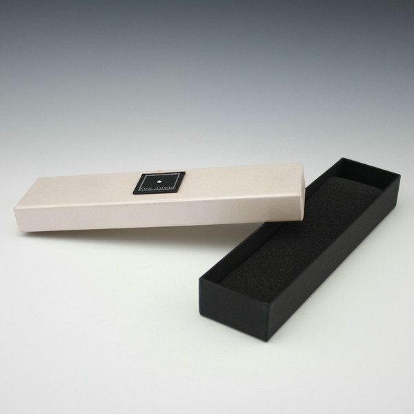 Top and base luxury packaging box with gold foil stamping