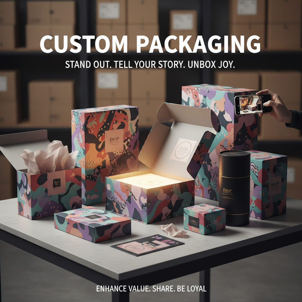 What is a Pillow Box? A close-up of a single, elegantly designed custom pillow box held in hand.