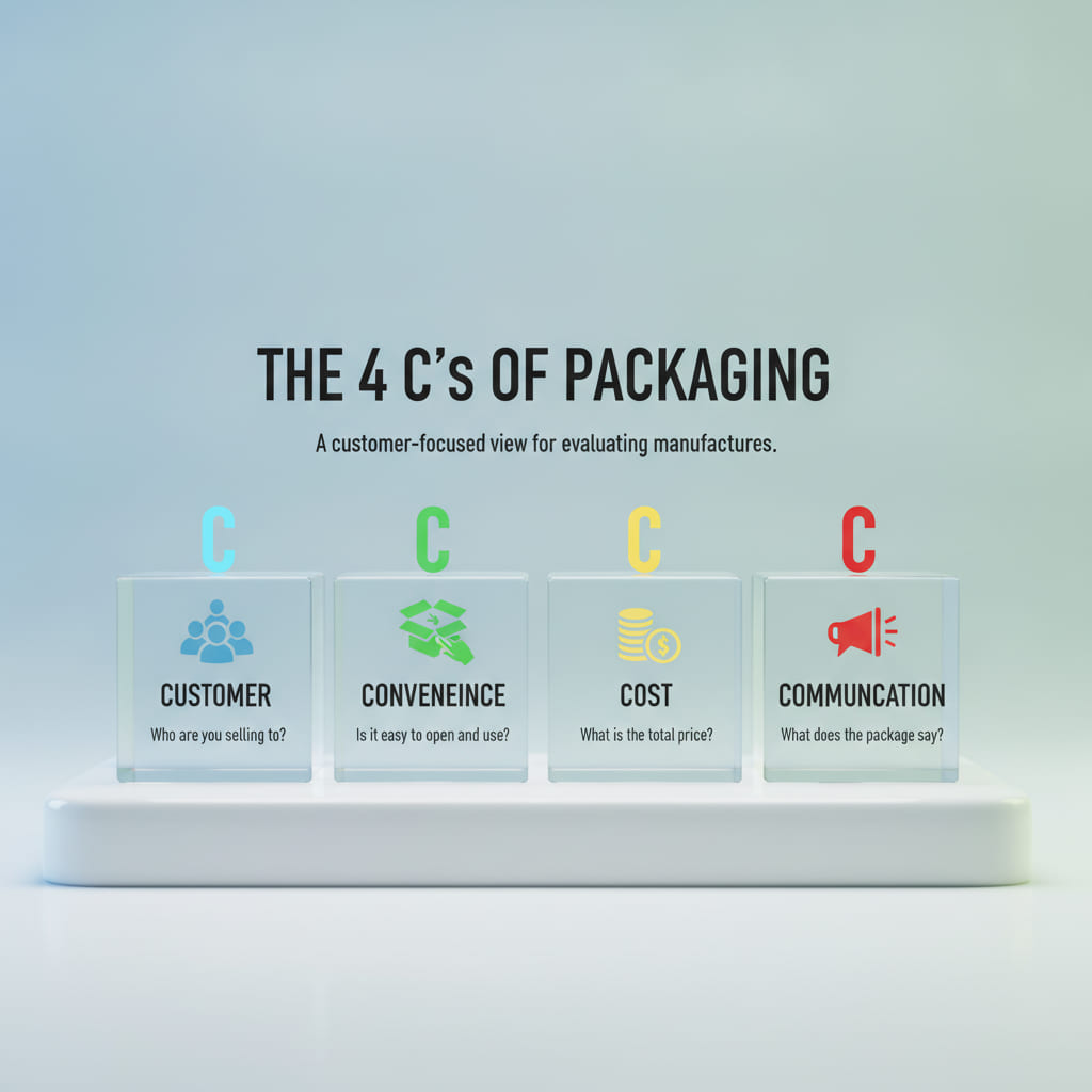 The 4 C's of Packaging A customer smiling as they easily open a well-designed package.