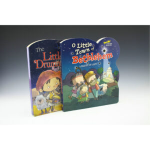 Custom hardcover book with loop design