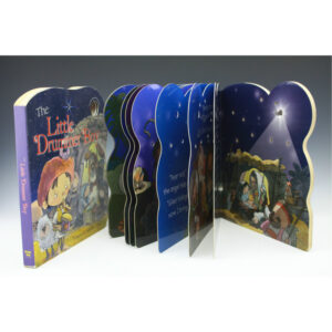 Custom hardcover book with loop design